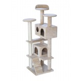 Cat Tree Scratch Post Scratching Pole Large Tower Gym Toy 125cm